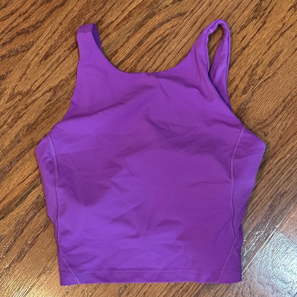 EUC Lululemon Align High-Neck Tank Top Moonlit Magenta sz 6